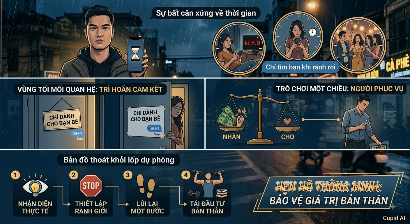 "Bật Đèn Xanh" Hay Chỉ Là "Của Để Dành"? 6 Dấu Hiệu Đọc Vị Nàng Không Hề Yêu Bạn